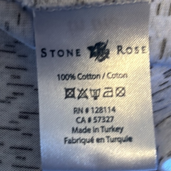 Stone Rose Collared Patterned Shirt - Picture 6 of 6